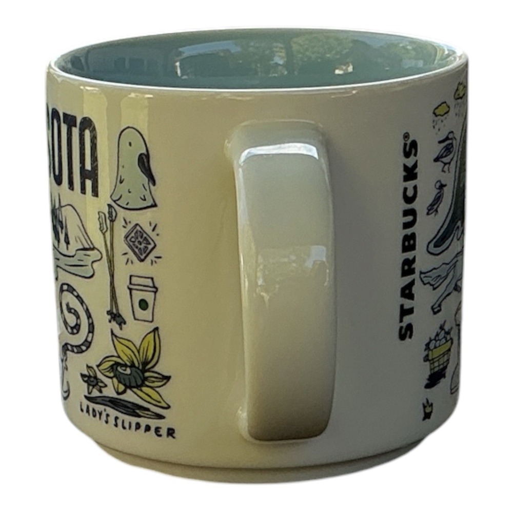 Starbucks Been There Minnesota Ceramic Mug 14 oz White Blue - Picture 4 of 6